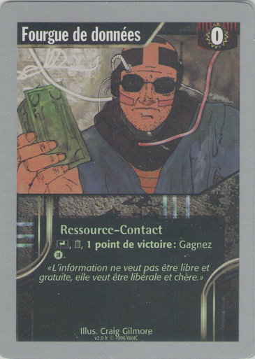 Fourgue de données